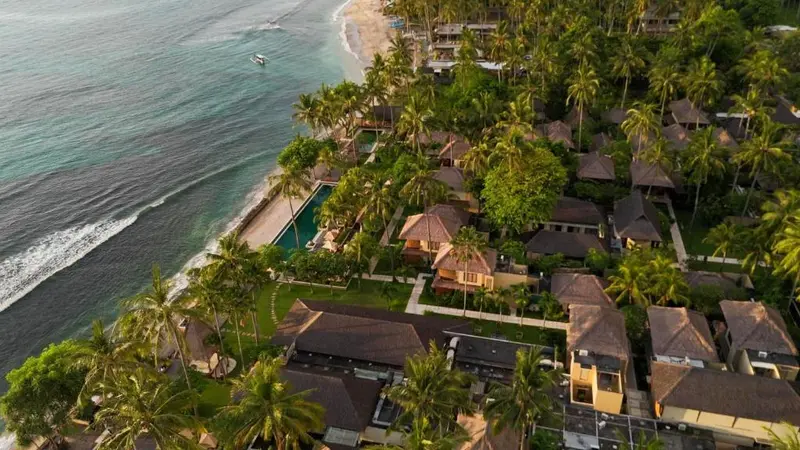 Qunci Villas Hotel a Senggigi Beach, Lombok
