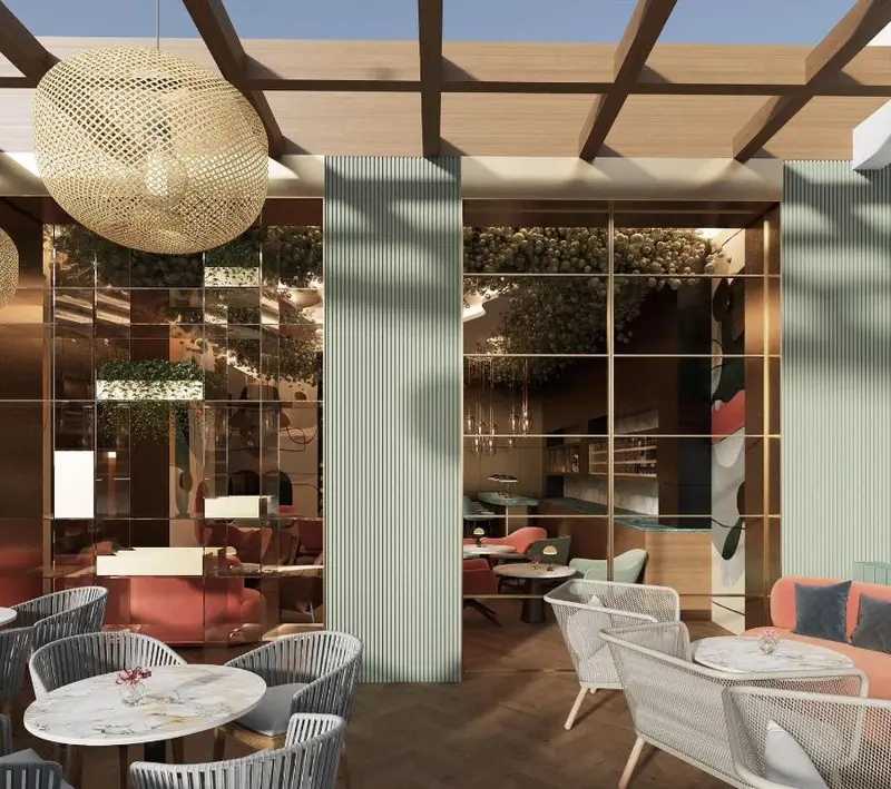 Saifi Suites hotel interior