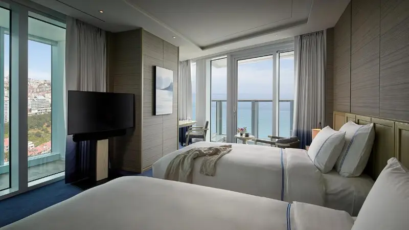 Interior de Signiel Busan em Haeundae Beach, Busan