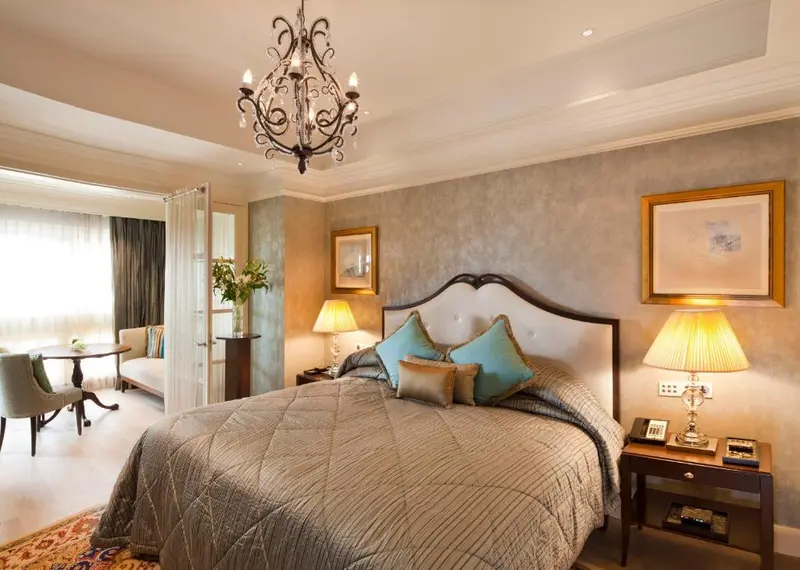 Interior de The Taj Mahal Palace em Colaba, Mumbai