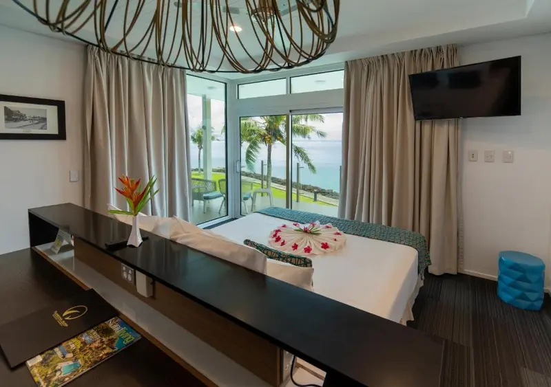 Taumeasina Island Resort hotel interior