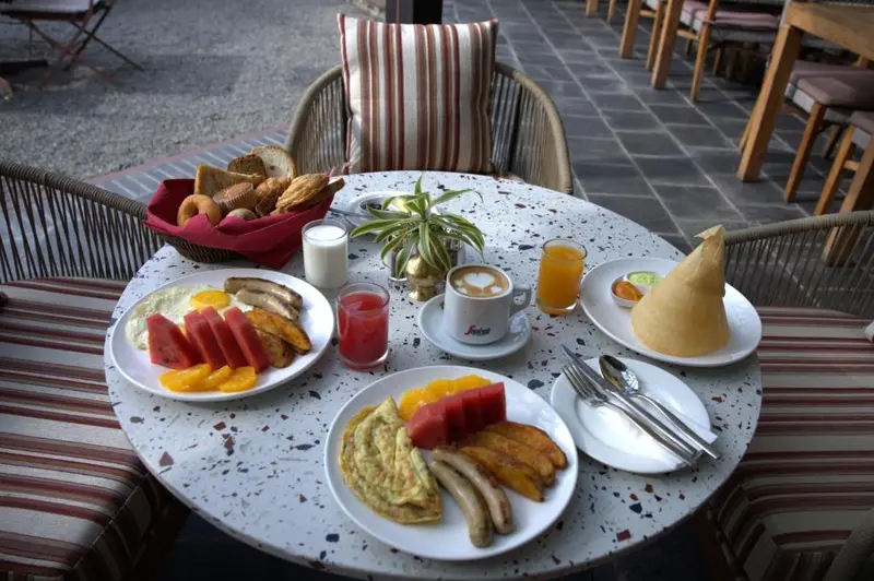 Temple Tree Resort and Spa hotel interior