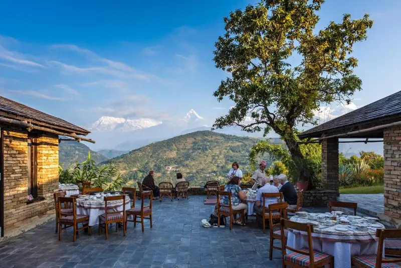 Tiger Mountain Pokhara Lodge hotel interior
