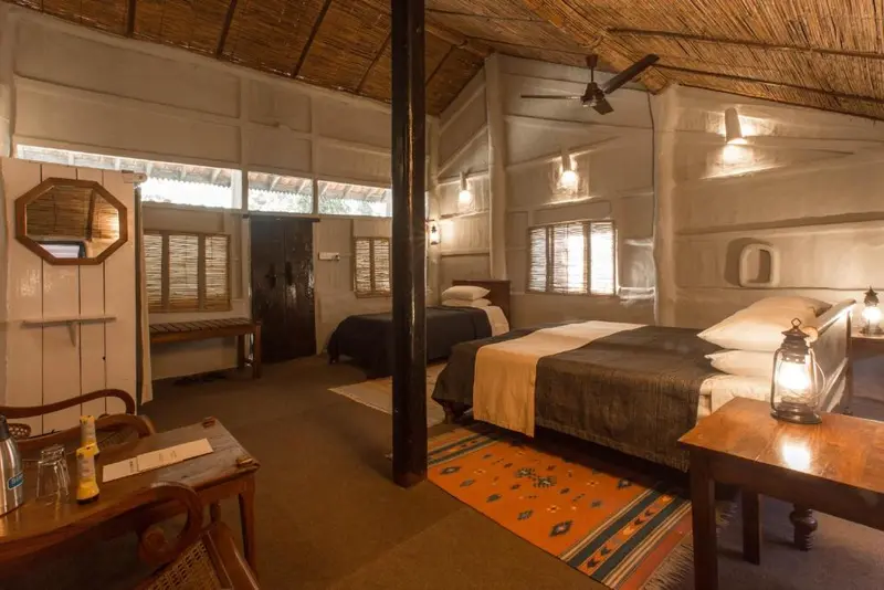 Tiger Tops Tharu Lodge hotel interior