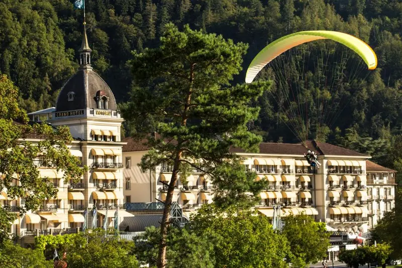 Victoria Jungfrau Grand Hotel en Höheweg, Interlaken
