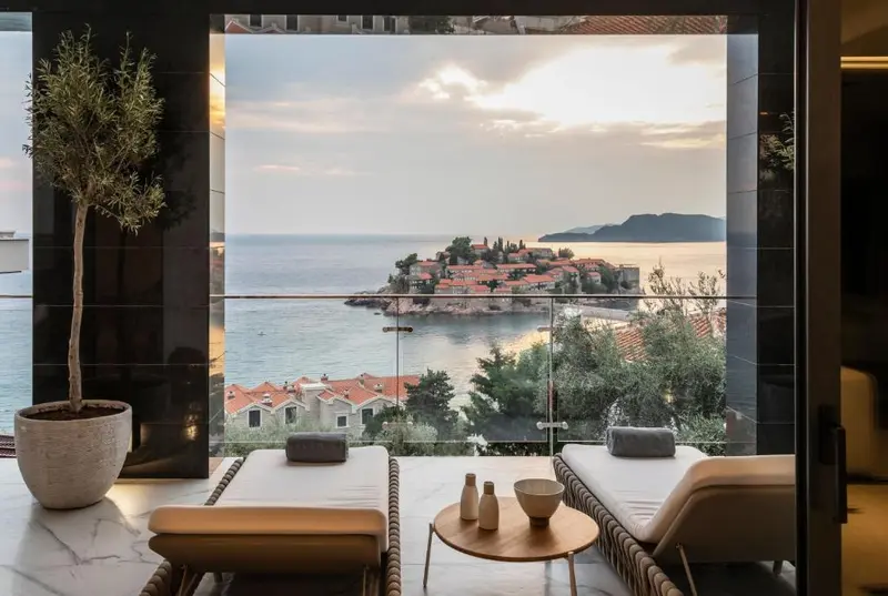 Villa Drago hotel in Sveti Stefan