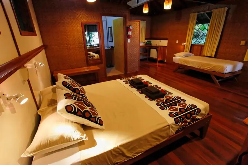 Walindi Plantation Resort hotel interior